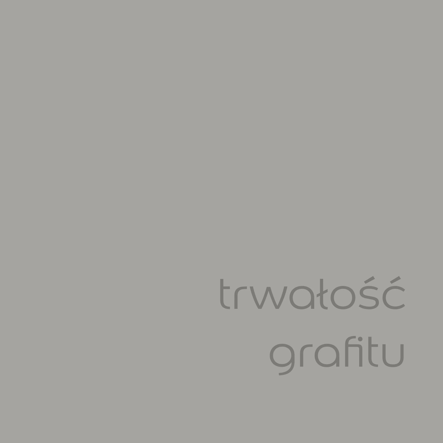 Próbka koloru t.b.t. w kolorze grafitowym. Kolorowa farba do ścian wewnętrznych.