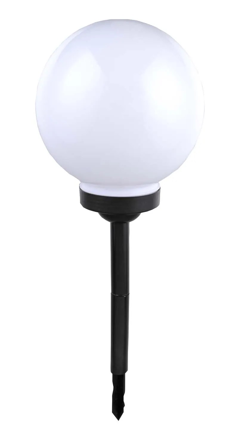 Jumi Kula solarna 1xLED RGB 30 cm IP44 czerń + biel