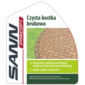 Sannprofi Środek Czysta kostka brukowa 1 l