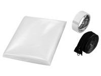 LUX-TOOLS Kurtyna przeciwpyłowa z zamkiem 2,2 x 2,15 m