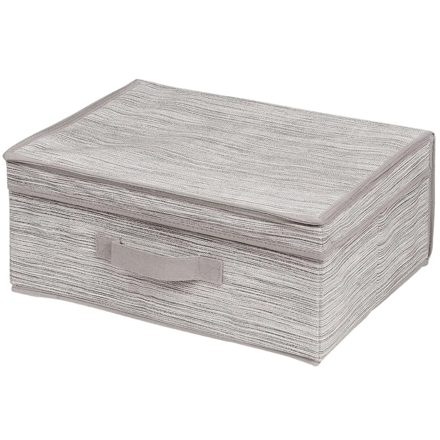 Pudełko MIAMI z pokrywą 38 x 29 x 16,5 cm beżowe