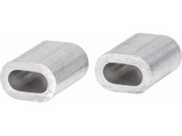 LUX-TOOLS Zacisk tulejkowy aluminiowy 4mm 10szt.