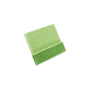 Zielona folia do pomidorów, 10 m x 0,75 m, do ochrony przed wiatrem i zimnem. Zawiera druty wiązałkowe.