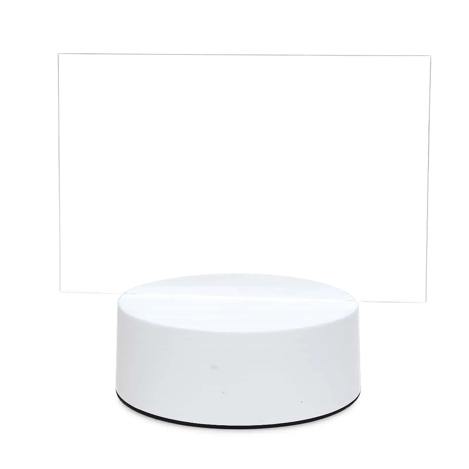 4iQ Lampka nocna z podświetlaną tablicą LED 15 x 15 x 9,5 cm