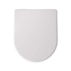 Deska WC Roki biała wolnoopadająca 42x35,5x5