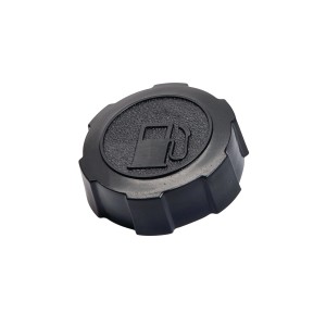 Czarny korek wlewu paliwa do kosiarki, akcesoria do kosiarek.