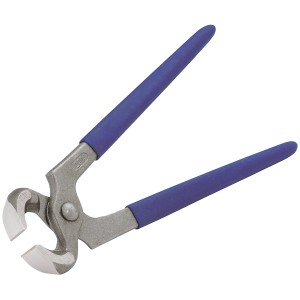 LUX Obcęgi do krawędzi 200 mm Classic z niebieską rączką, obcęgi ze stali narzędziowej.