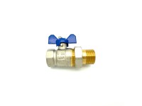 Fluvius Zawór kulowy 3/4 motyl półśrubunek