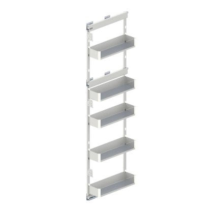 Kosz cargo słupek boczny lewy Puro biały mat 20 cm Rejs