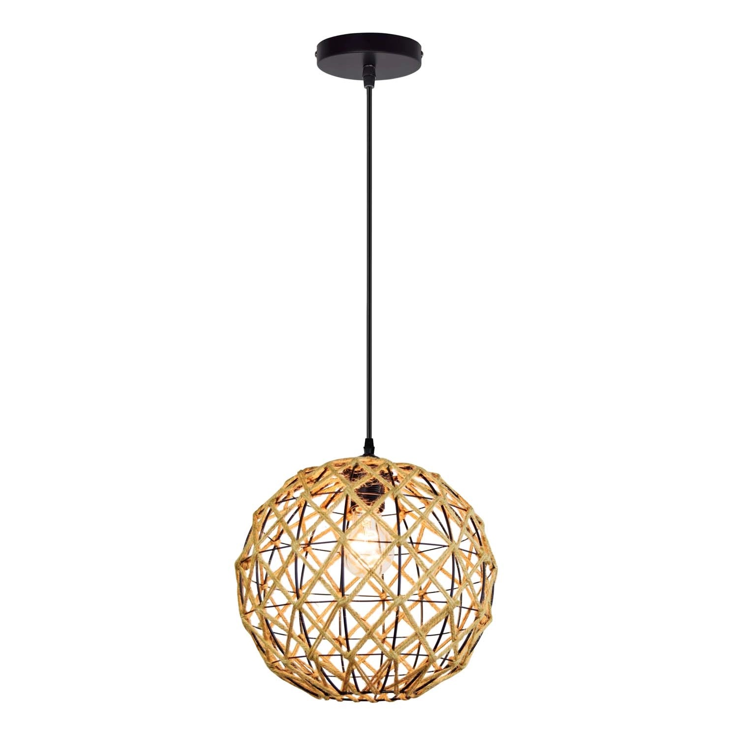 Goldlux Lampa wisząca Stavanger 1xE27 20W natural