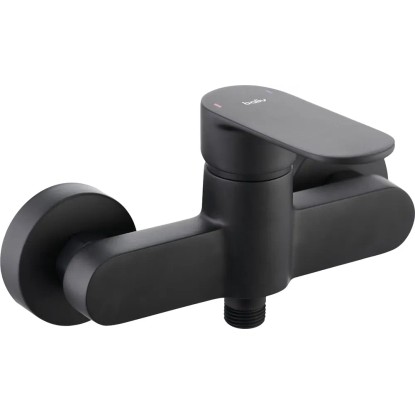 Baliv Bateria prysznicowa Side czarny mat