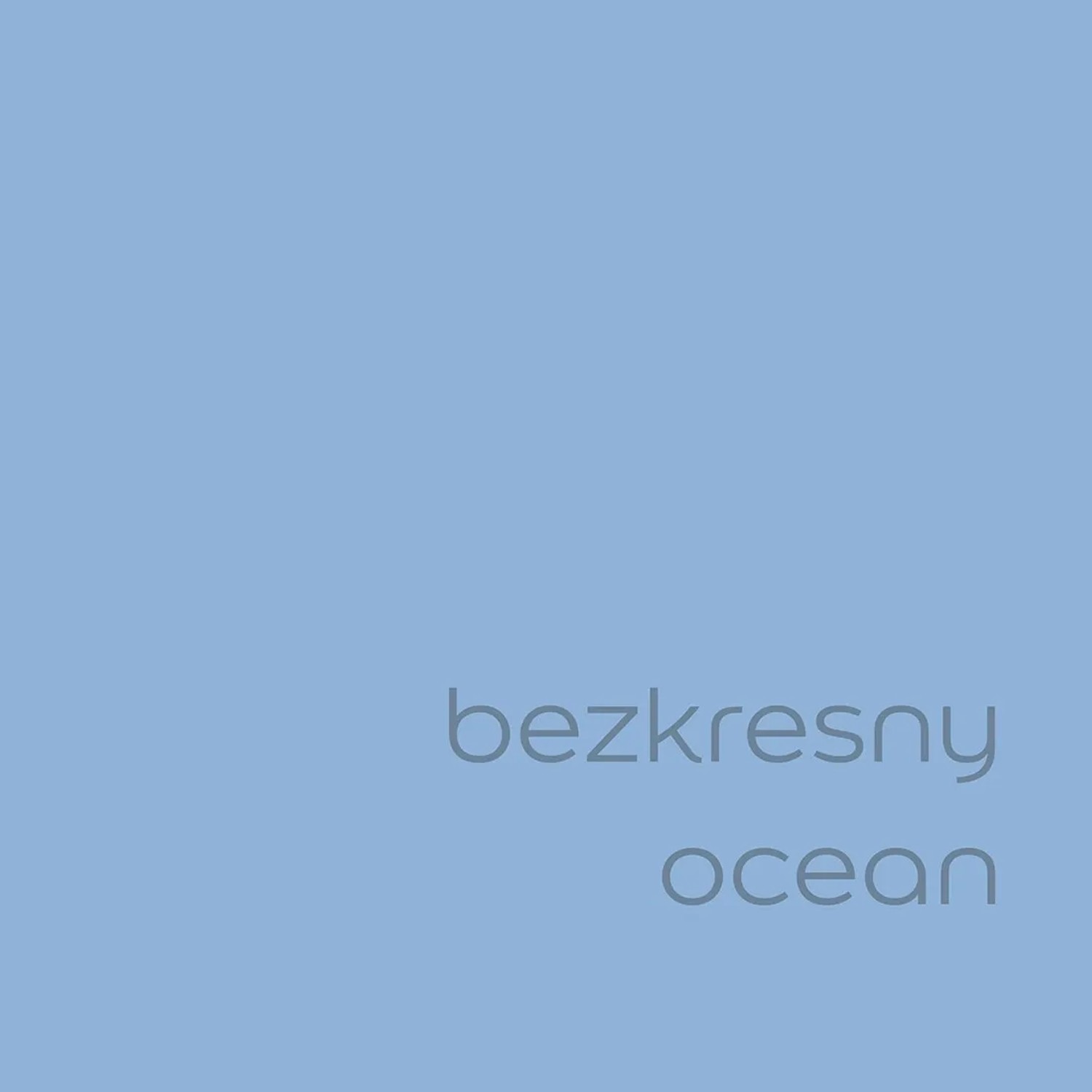 Próbka koloru t.b.t. „bezkesny ocean“ do Kolorowe farby do ścian.