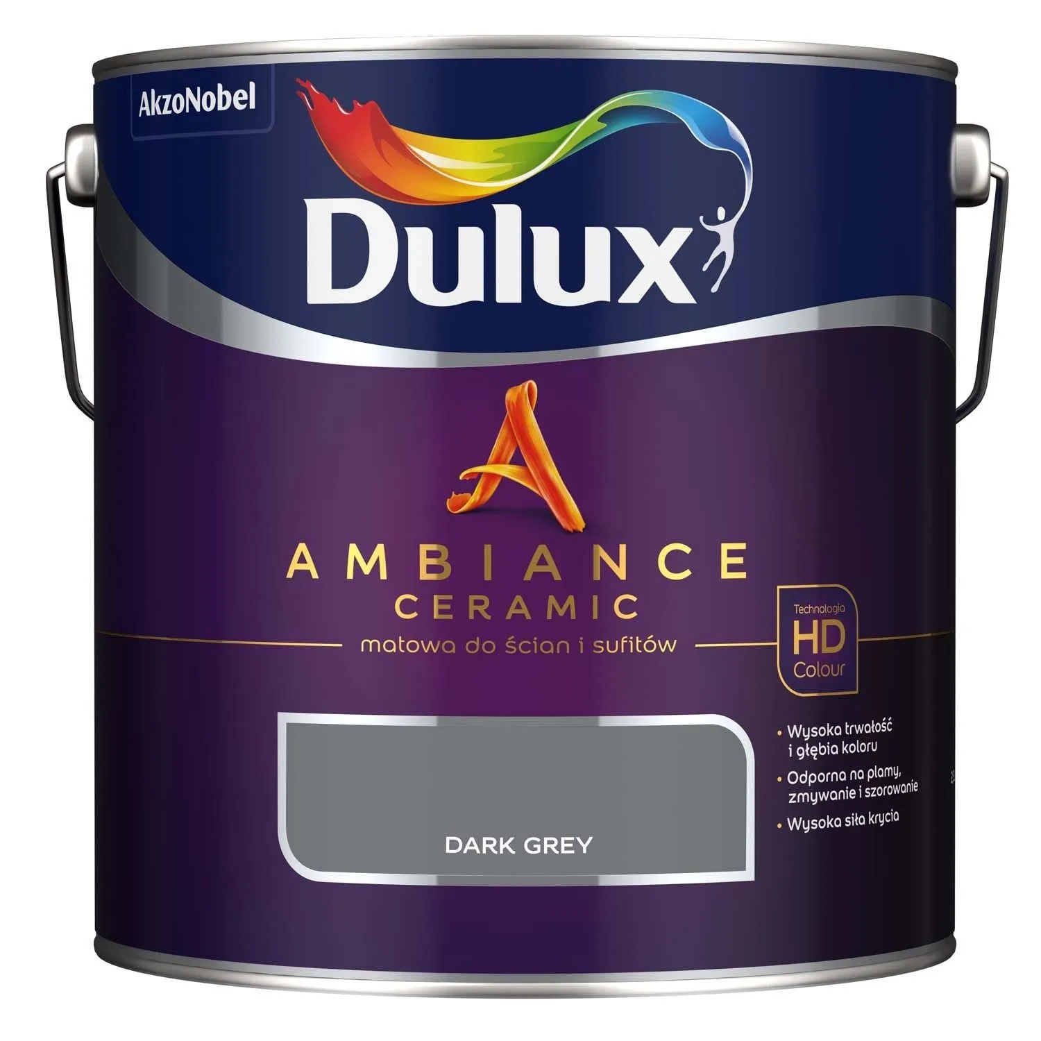 Farba Dulux Ambiance Ceramic dark grey 2,5l