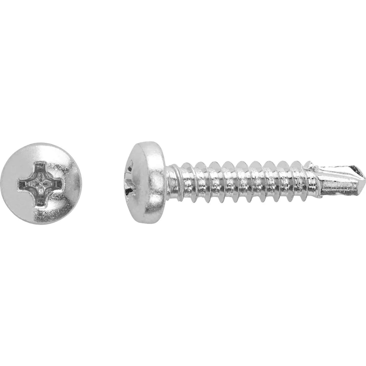 LUX-TOOLS Wkręt z łbem walcowym PH Ø 3,5 x 13 mm ocynk 40 szt