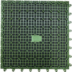 Podest sztuczna trawa opakowanie - 4szt 30 x 30 cm