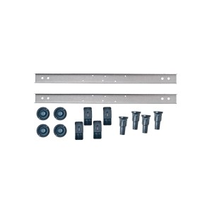 t.b.t. Akcesoria do wanien: Zestaw montażowy ze stopkami, uchwytami i szynami.