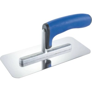 Paca z niebieską rączką do prac murarskich i glazurniczych.