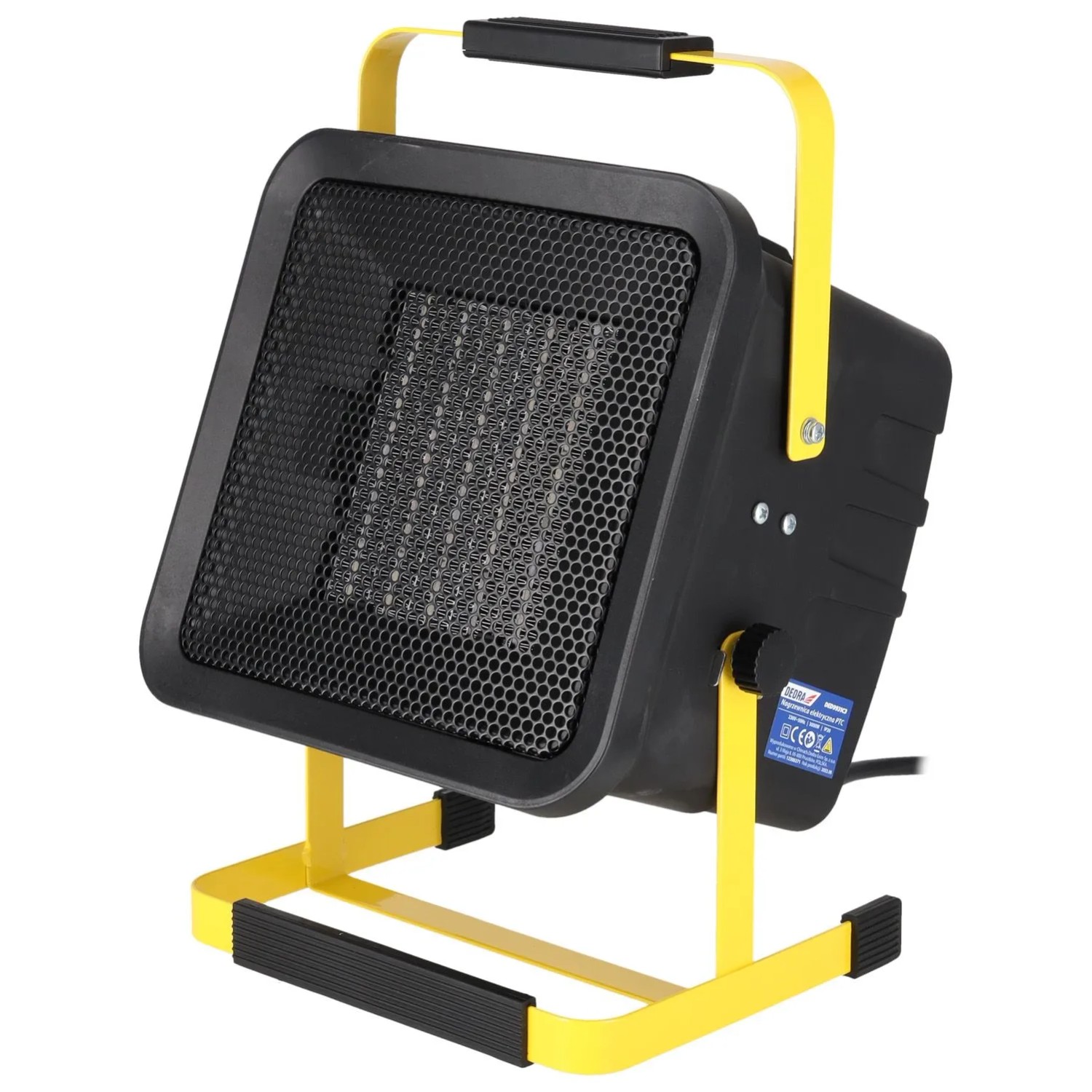 Dedra Nagrzewnica elektryczna PTC 3kW,st czarna