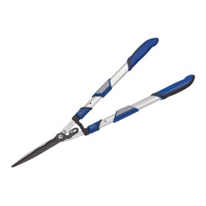LUX Comfort nożyce do żywopłotu, 95 cm, z przekładnią ułatwiającą cięcie.