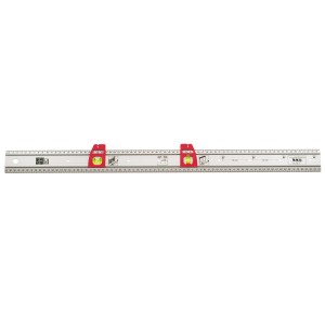 LUX Listwa do obrazów i znakowania 75 cm Comfort z 2 poziomicami do wyrównywania i znakowania.