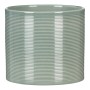 Scheurich osłonka 828 Classic Mix, Ø 7cm, jasnozielona, żłobiona, do wnętrz.