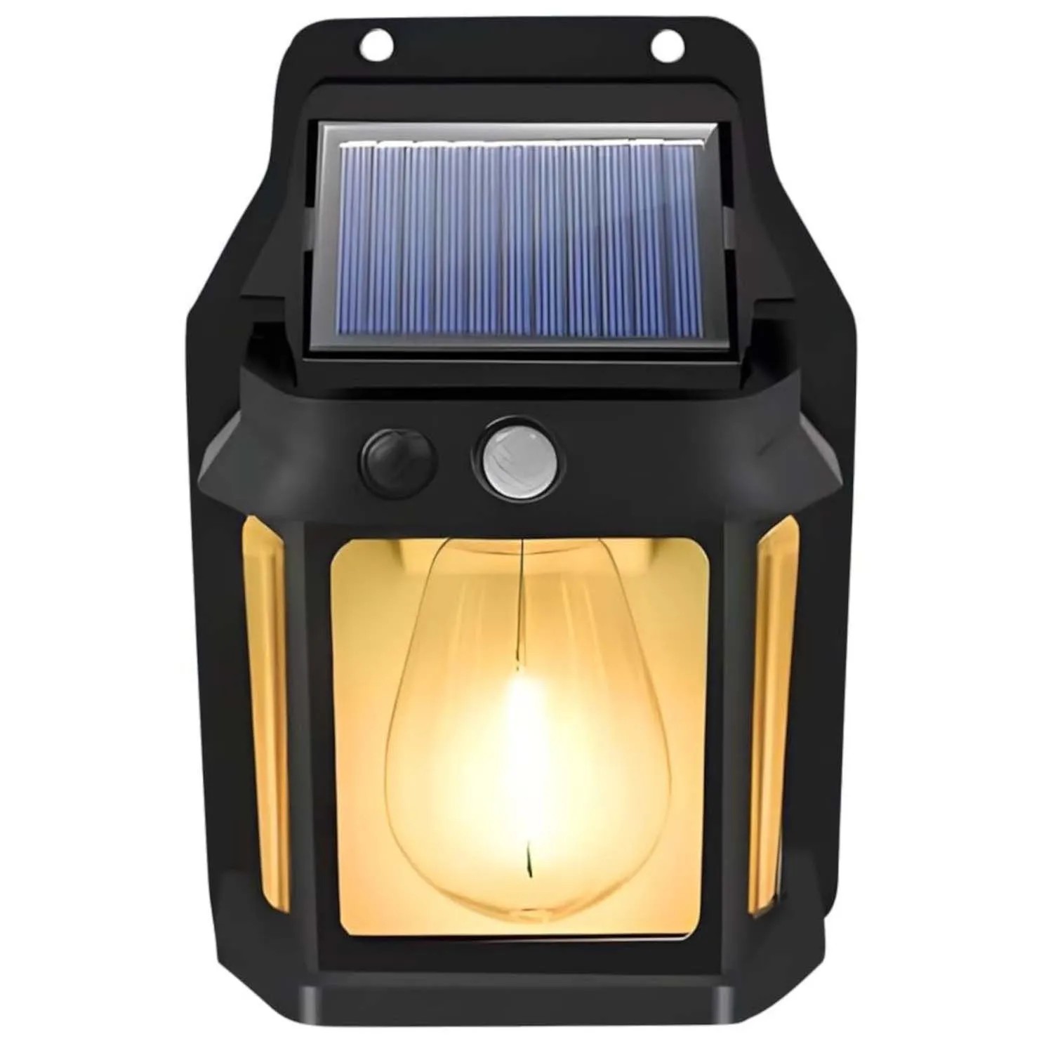 Düwi Kinkiet solarny TALIN z czujnikiem 1W 3000K 70lm czarny