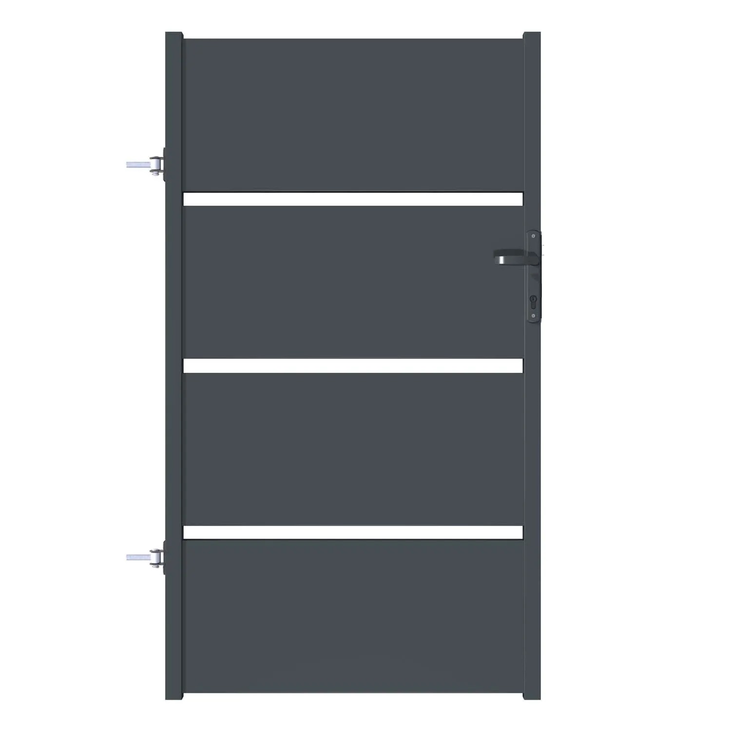 Furtka Aspre antracyt lewa - 90 x 160 cm
