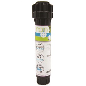 Czarny zraszacz t.b.t. z kategorii Zraszacze z nadrukiem Rain.