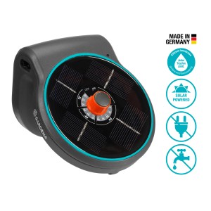 Gardena Aqua Bloom solarny zestaw nawadniający: Automatyczne, zasilane energią słoneczną nawadnianie do 20 roślin.