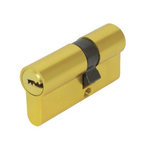 Złota wkładka do drzwi t.b.t. dla zwiększenia bezpieczeństwa.