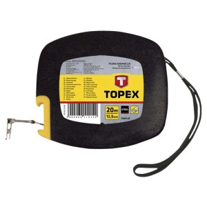 Topex Taśma miernicza stalowa 12,5 mm x 20 m