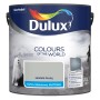 Farba do ścian Dulux „Skaliste Fiordy”, matowa farba lateksowa w 2,5L wiadrze. Szara skandynawska farba do wnętrz.
