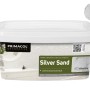 Wiadro farby dekoracyjnej Silver Sand marki Primacol Decorative.