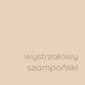 t.b.t. farba do ścian w kolorze szampańskim.