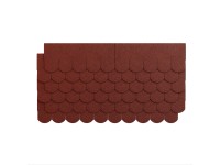 Gont bitumiczny NEXLER, karpiówka czerwona