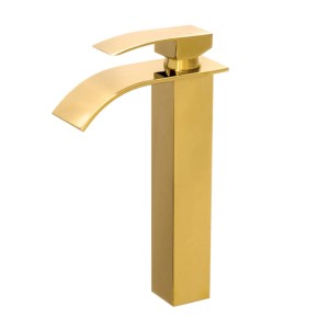 Granitan Bateria umywalkowa wysoka Elva gold
