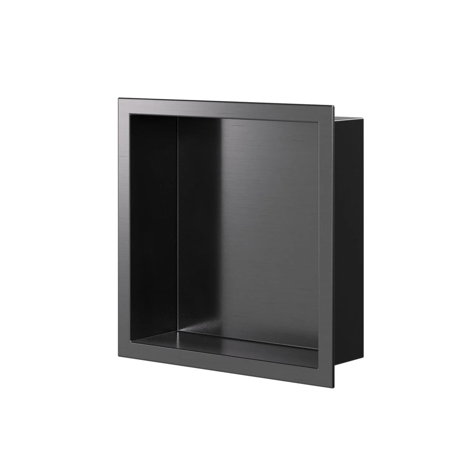 Półka wnękowa Gun metal szczotkowany 30x30 cm