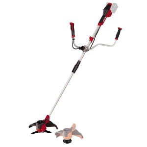 Akumulatorowa kosa Einhell Agillo Power X-Change Solo z żyłką i nożem.