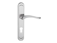 Klamka z szyldem Nicole nikiel szczotkowany