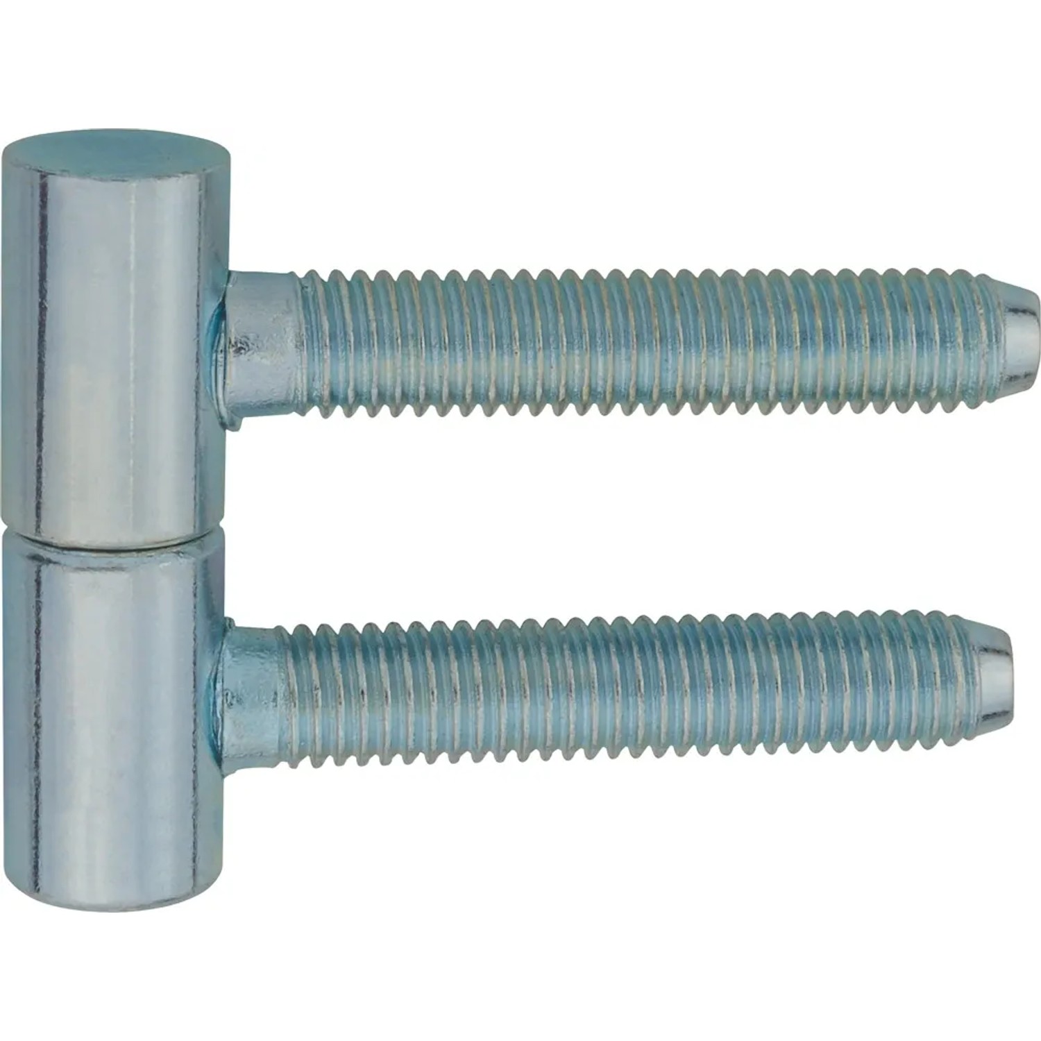 Metro Zawias drzwiowy wkręcany ocynkowany biały 12x50mm