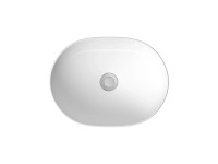 Cersanit Umywalka Savio 50 nablatowa ceramiczna biała