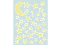 Naklejka na ścianę fluorescencyjna GWIAZDKI 30 cm x 40 cm Naklejka na ścianę fluorescencyjna GWIAZDKI 30 cm x 40 cm