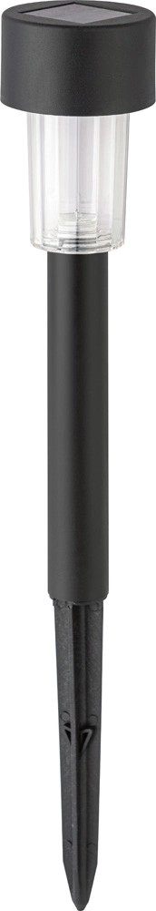 Lampa solarna LED SPIKE 2 czarna