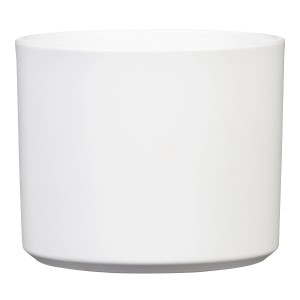 Scheurich Osłonka Monaco, Ø 21 cm, Panna, cylindryczny kształt.