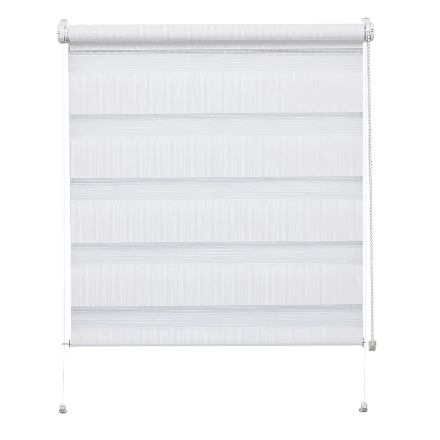 Gardinia Mini roleta bezinwazyjna dzień/noc zebra biała 35 x 150 cm