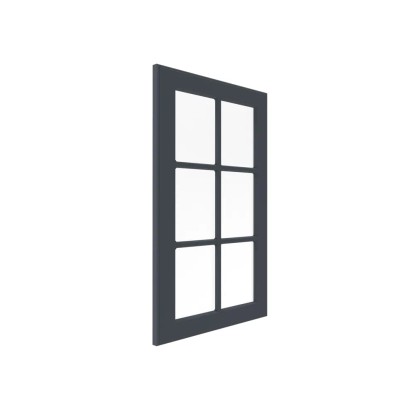 Front Modena witryna 40 x 71 cm indigo mat