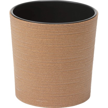 Donica Malwa dłuto 30 cm naturalne drewno