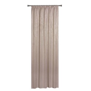 Beżowa zasłona z kategorii Zasłony i firany.