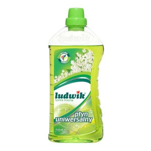 Ludwik płyn uniwersalny w zielonej butelce dla super połysku.