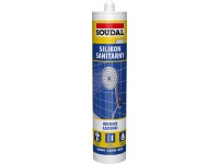 Soudal Silikon sanitarny 280 ml szary Soudal Silikon sanitarny 280 ml szary